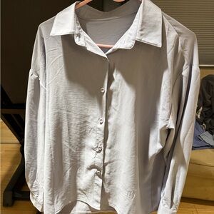 Light Blue Blouse by Dazy